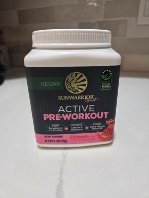 Pre Workout Powder Energy Drink | Vegan Plant-Based Pre-Workout Supplement | ...