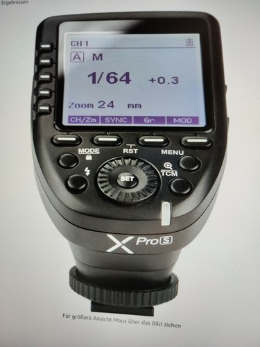 Godox XPro-s Funkauslöser TTL Wireless Blitzauslöser für Sony