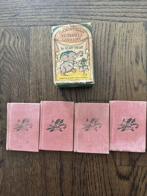 Christmas Nutshell Library Harper & Row Hilary Knight Complete Set 1963