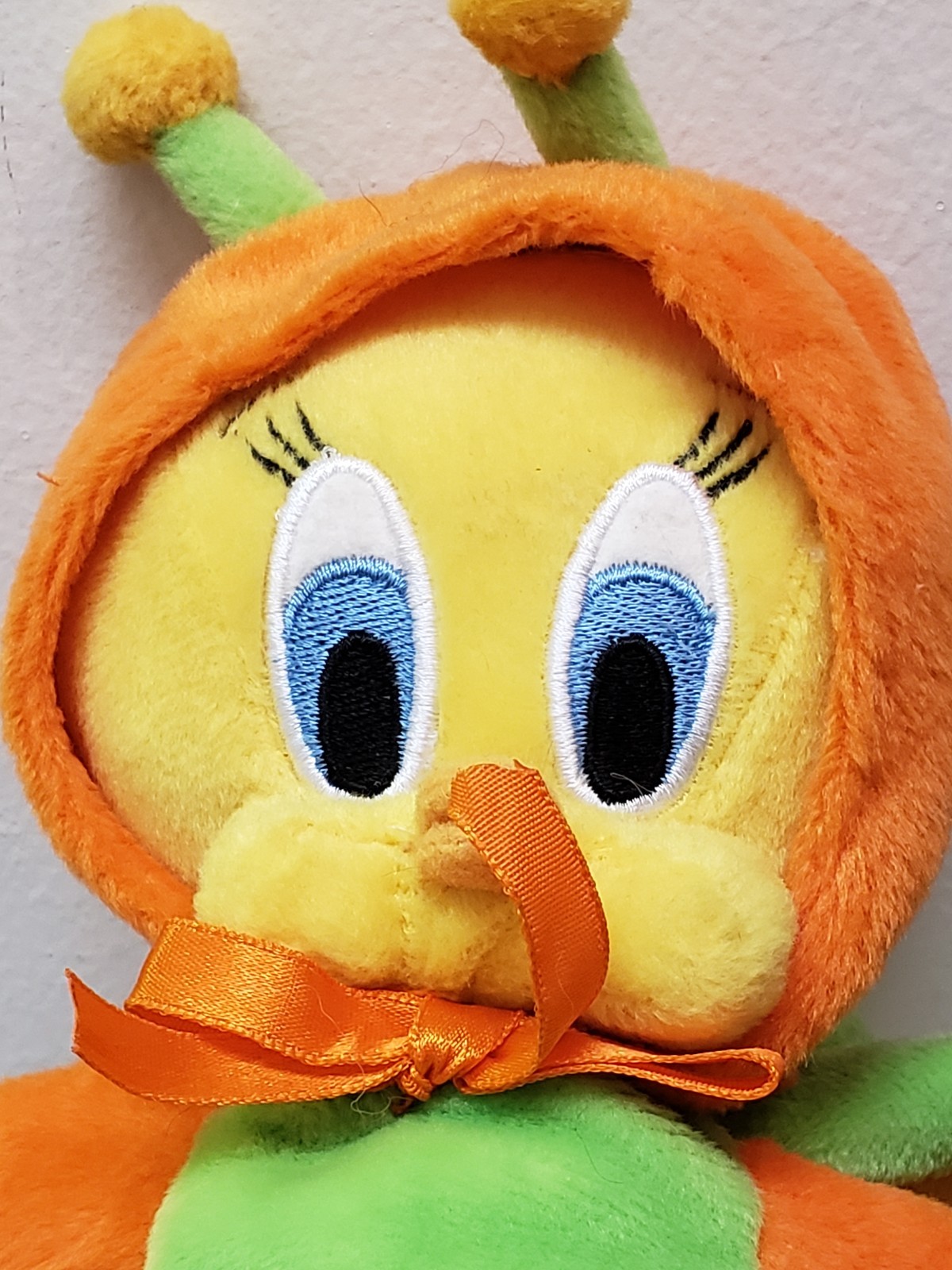 Looney Tunes Tweety Bird orange Butterfly Plush Stuffed Animal Toy Doll 9