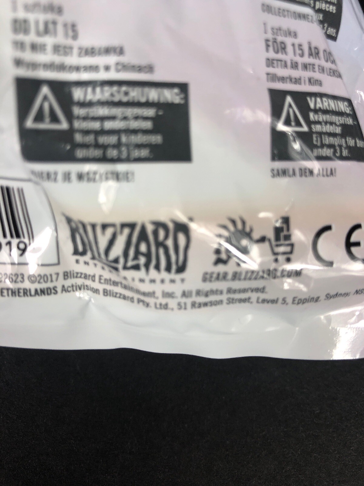 Blizzard Overwatch Backpack Hangers Mystery Pack - Lot of 4