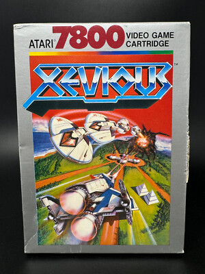 Xevious (Atari 7800) *COMPLETE IN BOX - TESTED* [t6h]