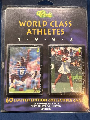 1992 World Class Athletes Unopened Classic 60 Card Set #001803/295000