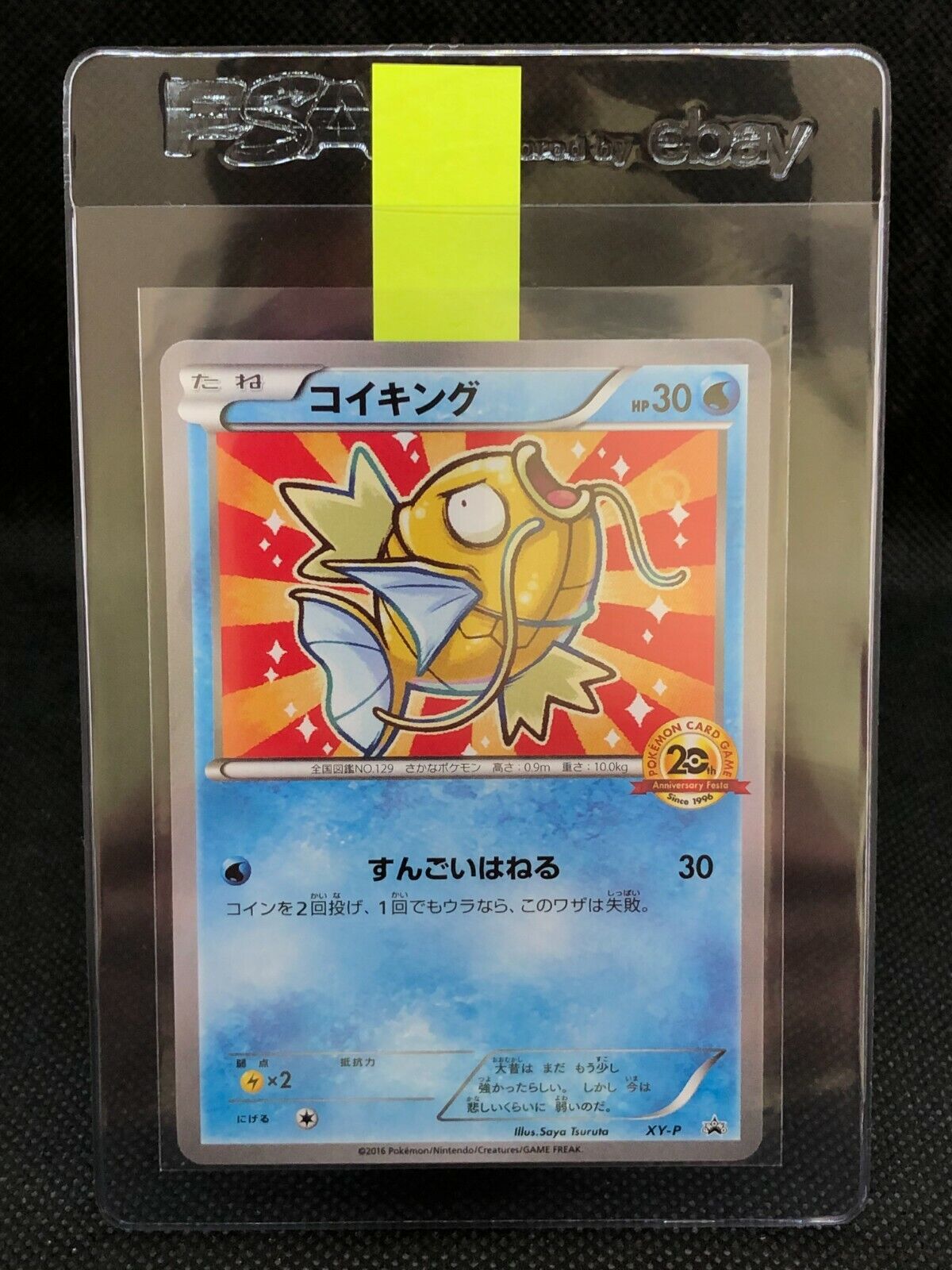 Pokemon Promo Card 2016 Japanese Magikarp Battle Festa 20th Pokemon Promo Card 2016 Japanese Magikarp Battle Festa 20th