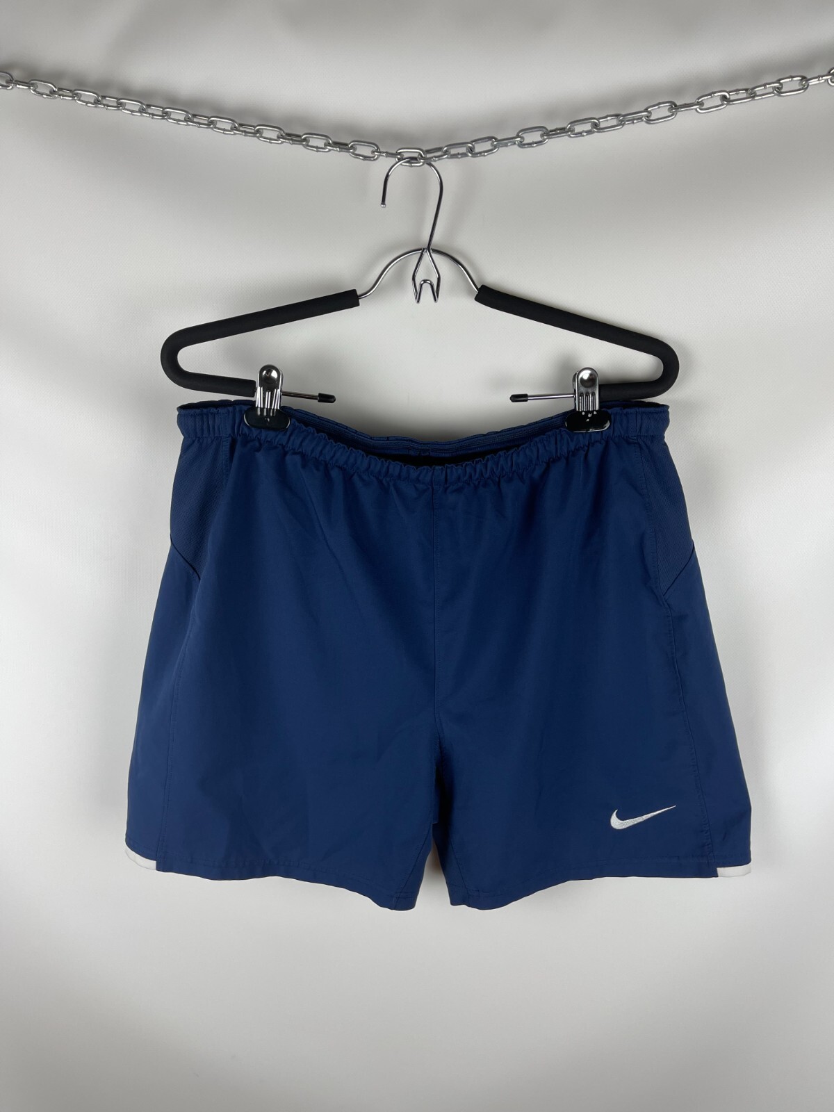 古着 ナイキ NIKE ショート丈ジャージ ホワイト ゴールド 平成 Y2K lowtex_hj4497-100