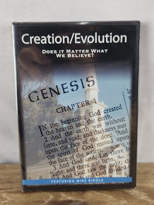 CREATION/EVOLUTION Does it Matter What We Believe? DVD Mark Riddle NEW & Sealed