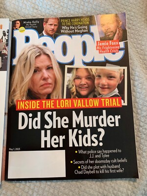 PEOPLE MAGAZINE May 1, 2023 INSIDE LORI VALLOW TRIAL Secrets of Doomsday Cult