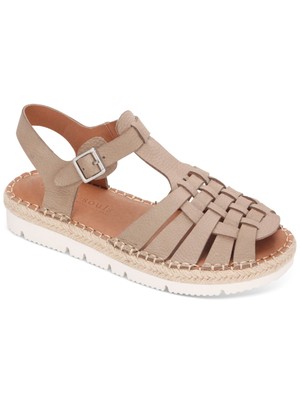 

Женские бежевые босоножки на танкетке GENTLE SOULS KENNETH COLE Caged Lizzy с ремешком на пятке, Бежевый, GSF1121NU