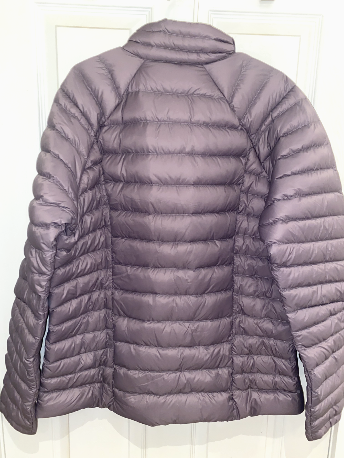 Pre-owned Patagonia Women's Down Sweater Puffer Jacket 800-fill Power Rustic Purple Xl