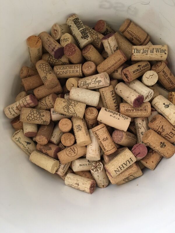 100 Used Wine Corks 