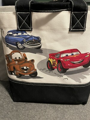 NEW Pottery Barn Kids Disney & Pixar Cars Beach Pool Vacation Tote Bag