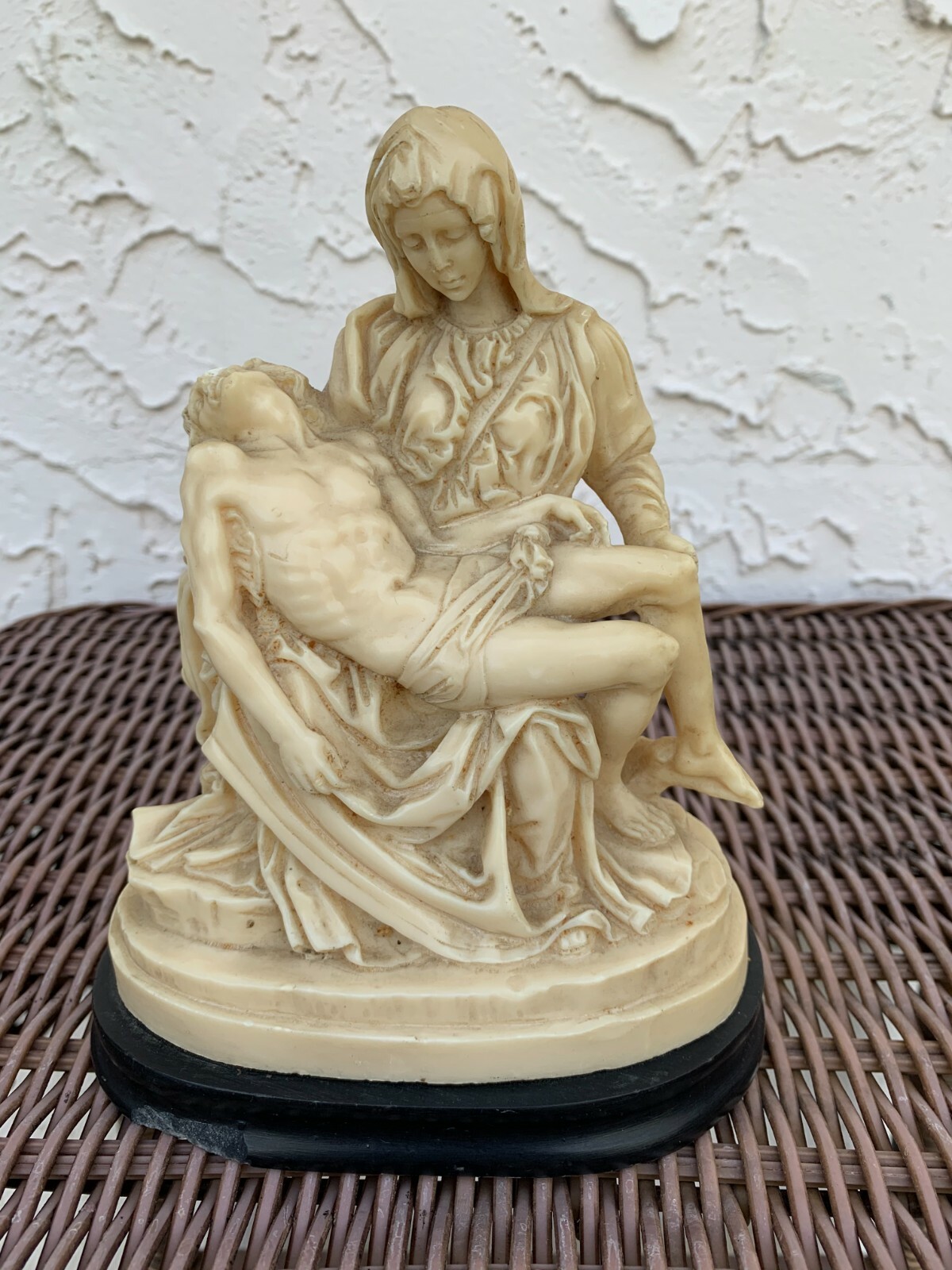 イタリア製PIETA聖母マリアキリスト彫刻A.Santiniイタリア製 イタリア製PIETA聖母マリアキリスト彫刻A.Santiniイタリア製