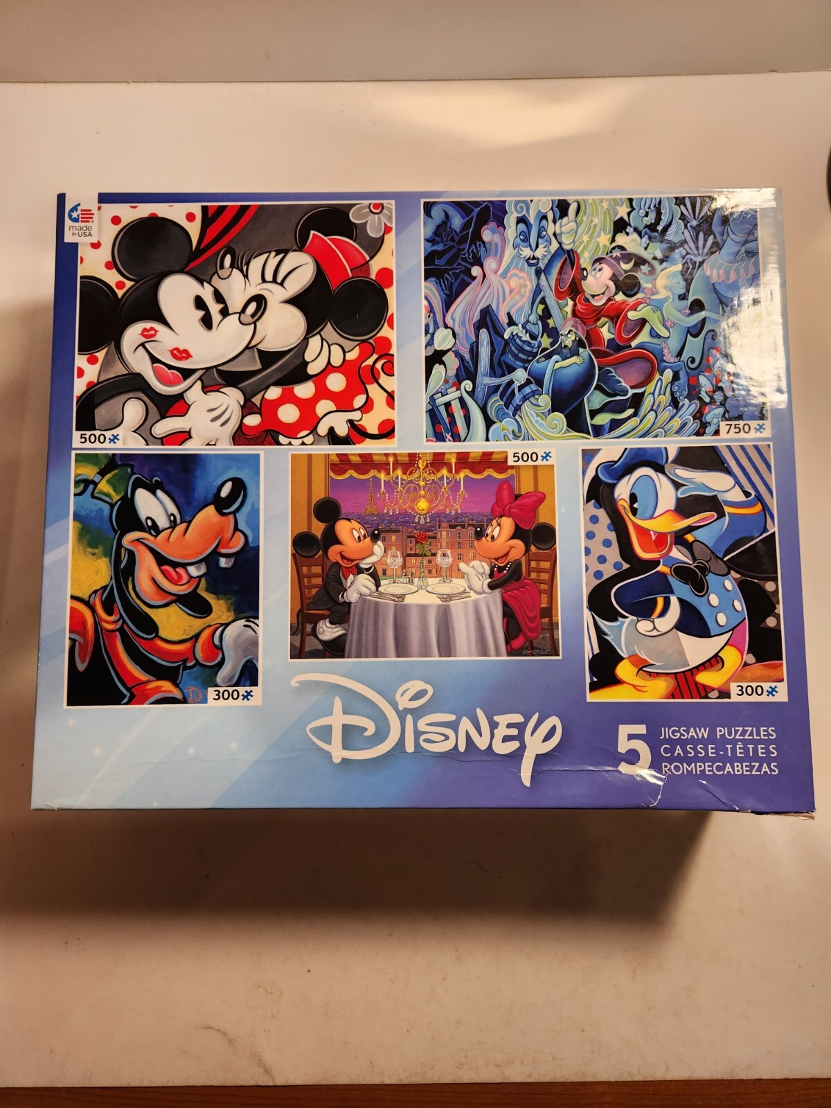 Disney Mickey & Friends 5 in 1 Multipack Jigsaw Puzzles by