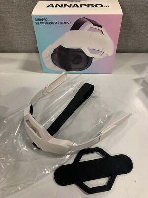 ANNAPRO Head Strap for Quest Headset White, New, Open Box