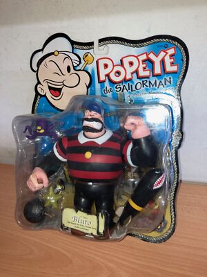 Popeye フィギュア Mezco Mezco Popeye 5 Points Deluxe Action Figure Box Set Brand New