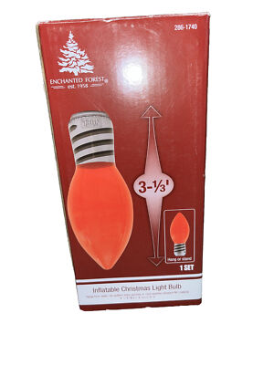 Inflatable Christmas light bulb enchanted forest #286 1740