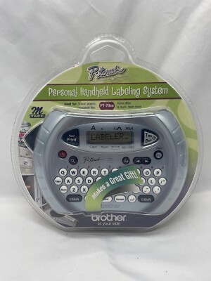 BROTHER P-Touch Labeling System Handheld LABEL MAKER PT-70BM  - NEW & SEALED
