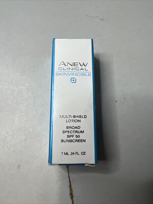 Avon Anew Clinical Skinvincible Multi Shield Lotion Travel Size Skin Care SPF 50