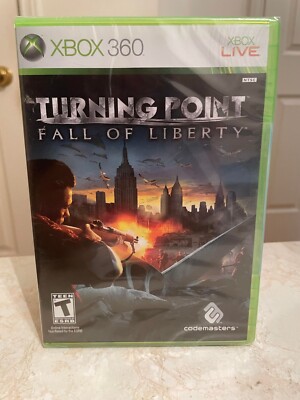 Turning Point: Fall of Liberty (Microsoft Xbox 360, 2008) BRAND NEW SEALED