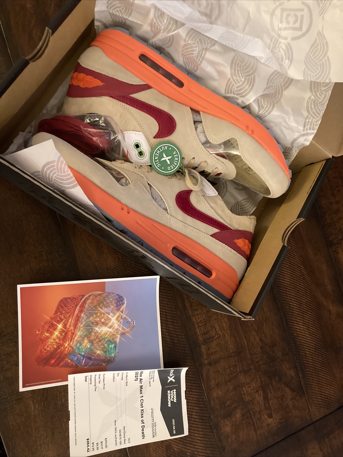 Nike Air Max 1 CLOT Kiss Of Death Full 