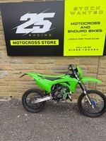 KAWASAKI KX 85 BIG WHEEL 2017 MODEL ROAD REG. 25 RACING  STORE