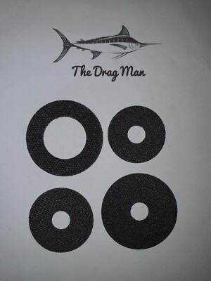 CARBONTEX CARBON DRAG WASHERS SHIMANO TRINIDAD 12 14, TORIUM 14