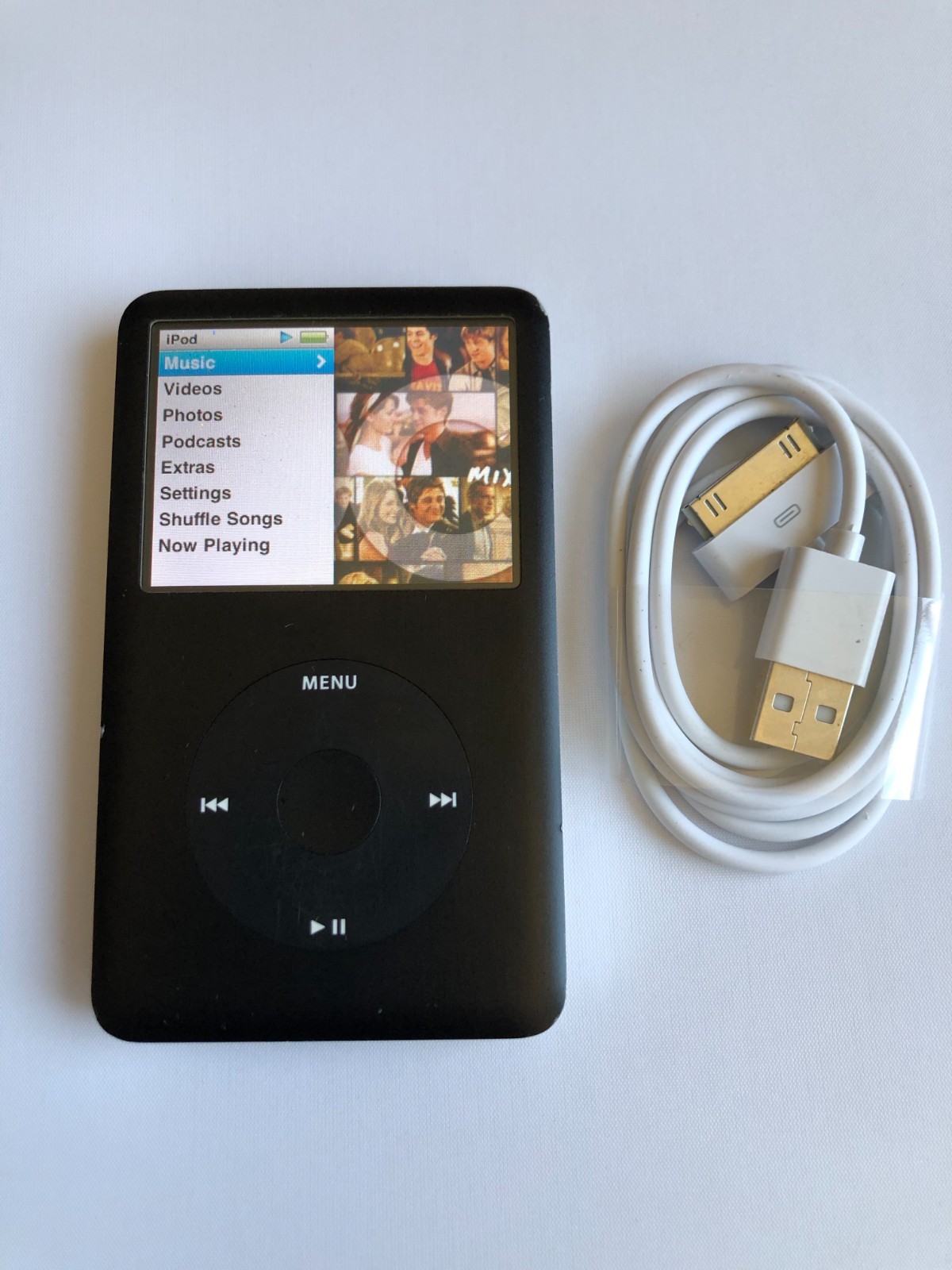 Apple iPod 80GB 6th Classic Generation - Black MP3 Pre-Owned