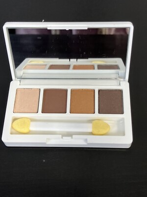 Clinique All About Eye Shadow Quad Jute Brown 03 Morning Java 01 Teddy Bear