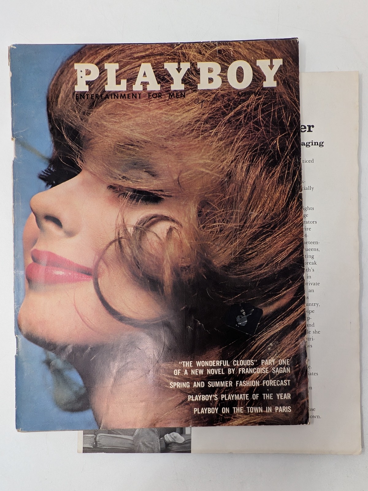 Playboy Magazine April 1962 🔥 PM Roberta Lane 🔥 Christa Speck 🔥 E