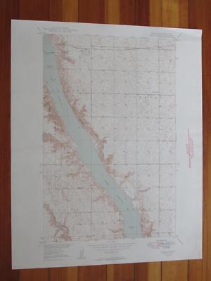Grano North Dakota 1949 Original Vintage USGS Topo Map