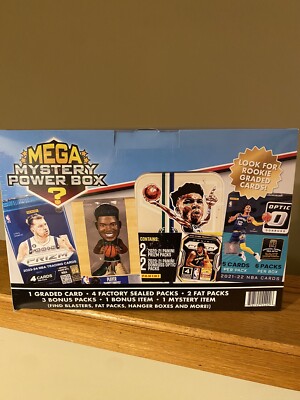 New 2024 NBA MJ Holdings Mega Mystery Power Box 1 Guaranteed Graded Card!!