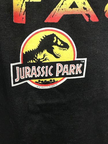 Jurassic Park Shirt 1993 NEW Fallen Kingdom  Raptor L Large World 2 Chris Pratt