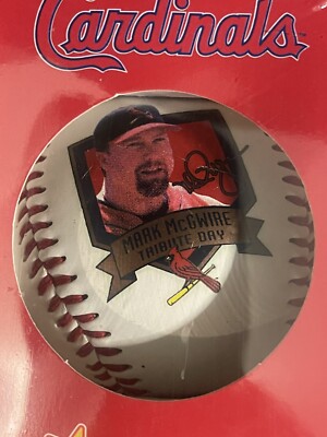 Mark McGwire St Louis Cardinals MLB Hardees Baseball-New-Original Sealed Box