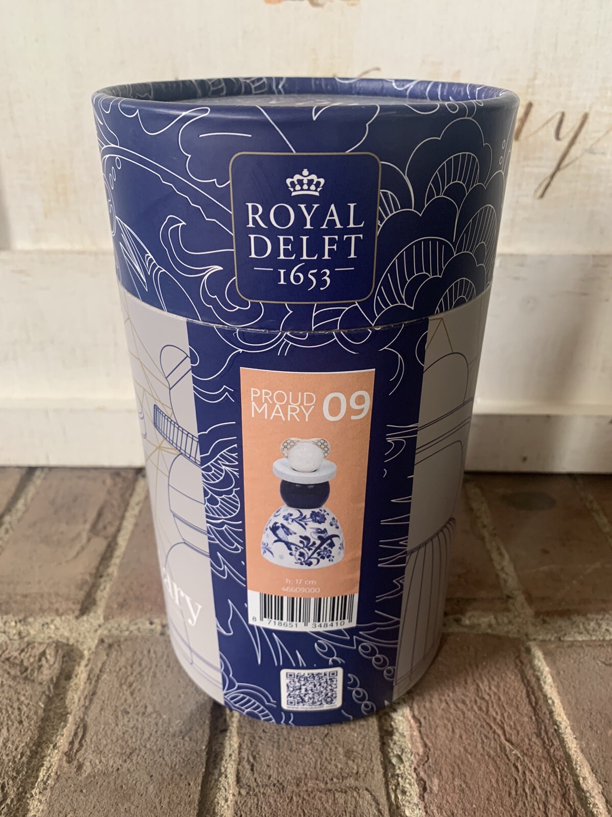 NEW Royal Delft Proud Mary 09 Blue & White Collectible