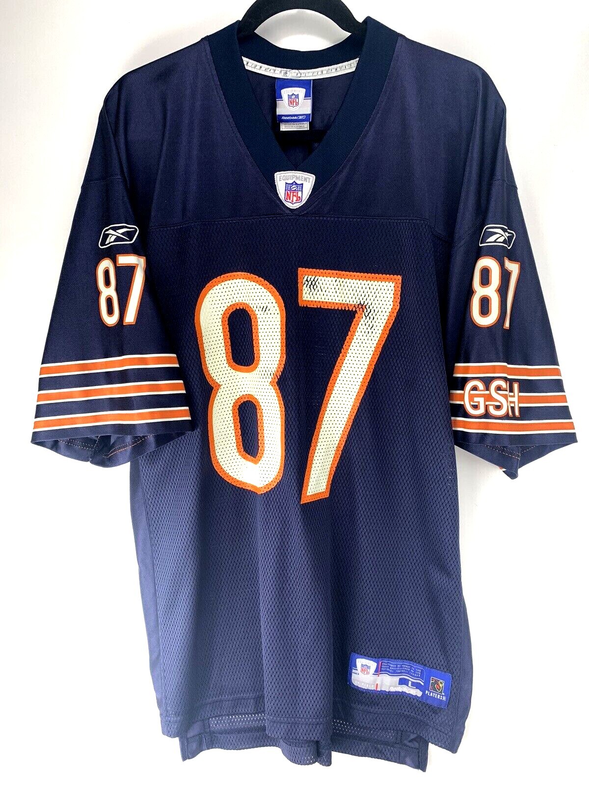 ウォームアップウェア NFL Reebok Chicago Bears cottonjacket XL Reebok Chicago Bears Authentic Sideline Full Zip Jacket Mens