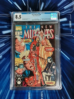 New Mutants #98 1st Appearance Deadpool CGC 8.5