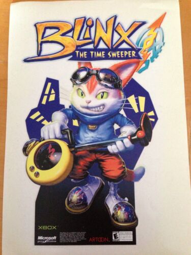 Blinx The Time Sweeper Window Decal