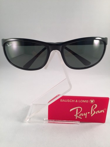 Vintage Ray Ban Bausch and Lomb Matte Black Predator Sports PS2 New NOS