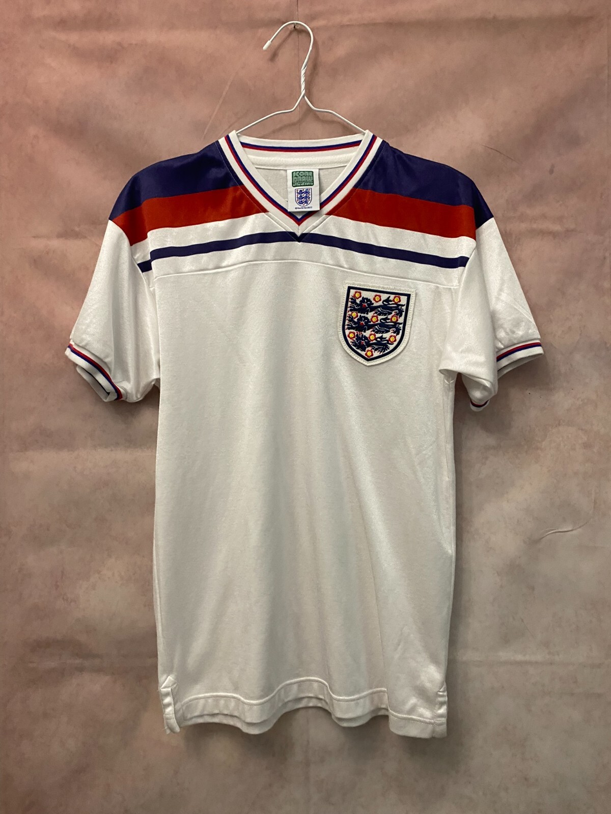 ENGLAND TEAM 1980/1983 FOOTBALL SHIRT JERSEY HOME SCORE DRAW