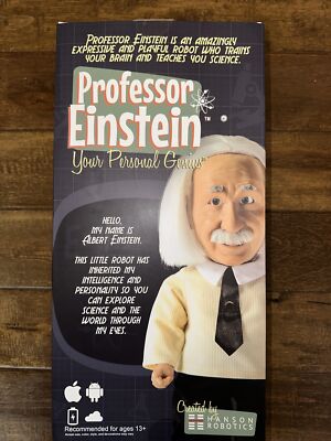 Professor Einstein Interactive Robot Tutor Your Personal Genius! New #019