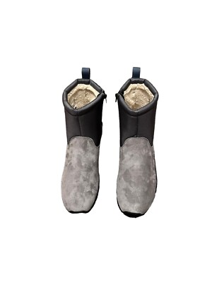 Merrell Boots Mens 13 Gray Jungle Mid Zip Polar Waterproof Ice+ Castlerock