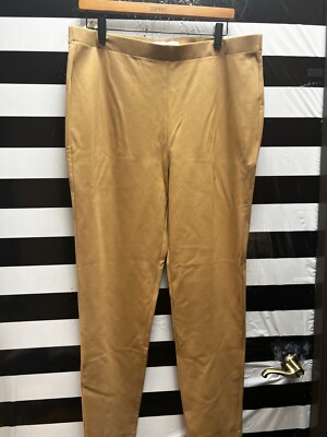 Women NWT ''Preston & York'' fawn colored  pants Size XL. Reg. $69.99