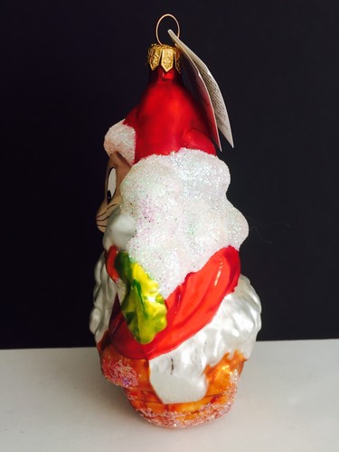 Christopher Radko Ornament WB Loony Tunes SANTA BUGS, Mint in Box
