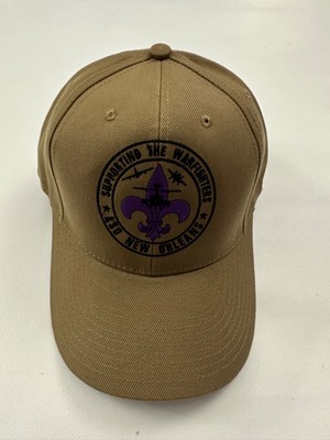 The Corps Supporting The Warfighters Logo Beige Baseball Cap Hat One Size