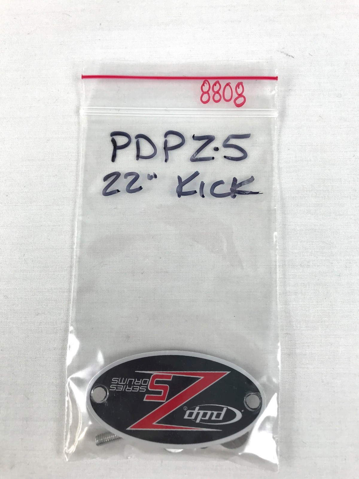 PDP Z5 Series Badge Plate & Bolt Set Drum Replacement Part #8808