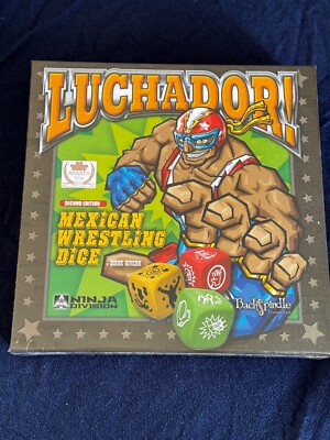 Luchador! Mexican Wrestling Dice SEALED  by  Backspindle Games Ltd C