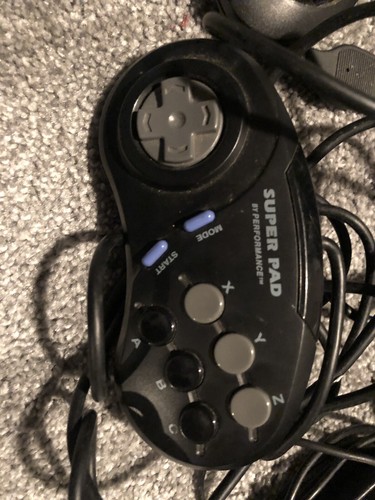 Sega Genesis Console with Controller, With Cords. Tested, Works