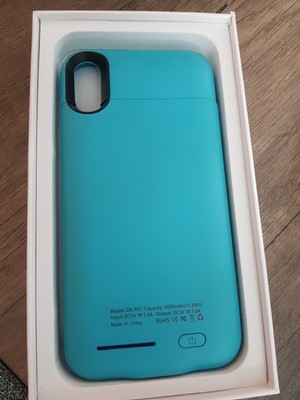 Battery Case DXR01 capacity 4000mAh blue colour. 