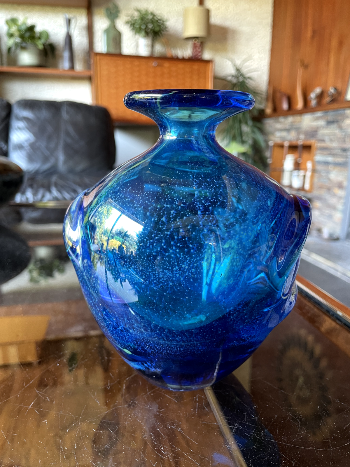 MDINA GLASS イムディーナガラス 花瓶 一輪挿し マルタ