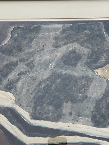 Phil Dike Painting Famous California landscape abstract EXPRESSIONISM modernism